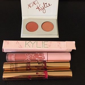 Kylie cosmetics lip stick and  2 mini eyeshadows